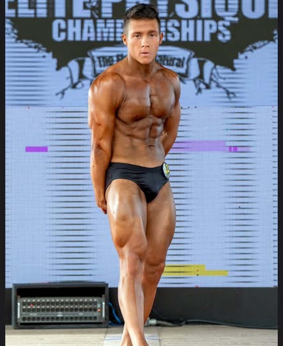 Jeremy classic physique competition pose
